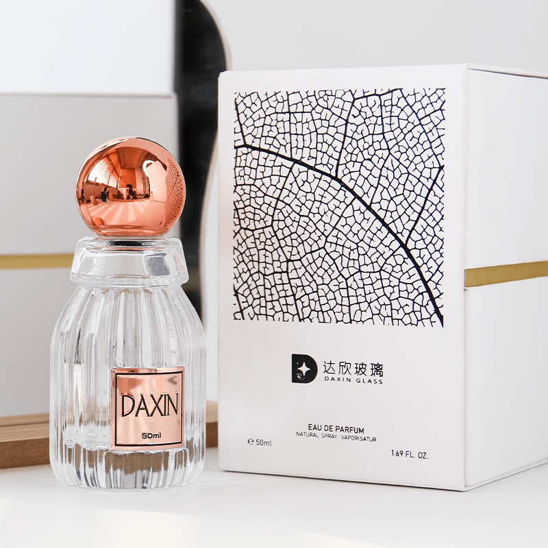 여성용 50ml 고급 향수 (뚜껑 포함, 상자 포함)