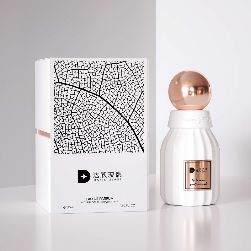 여성용 50ml 고급 향수 (뚜껑 포함, 상자 포함)