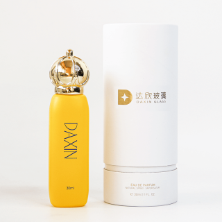 Bottiglia di profumo unica vuota personalizzata da 30 ml con confezione