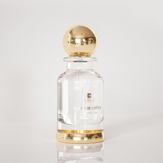 Bottiglia di profumo personalizzata in vetro blu / rosa / verde / nero opaco