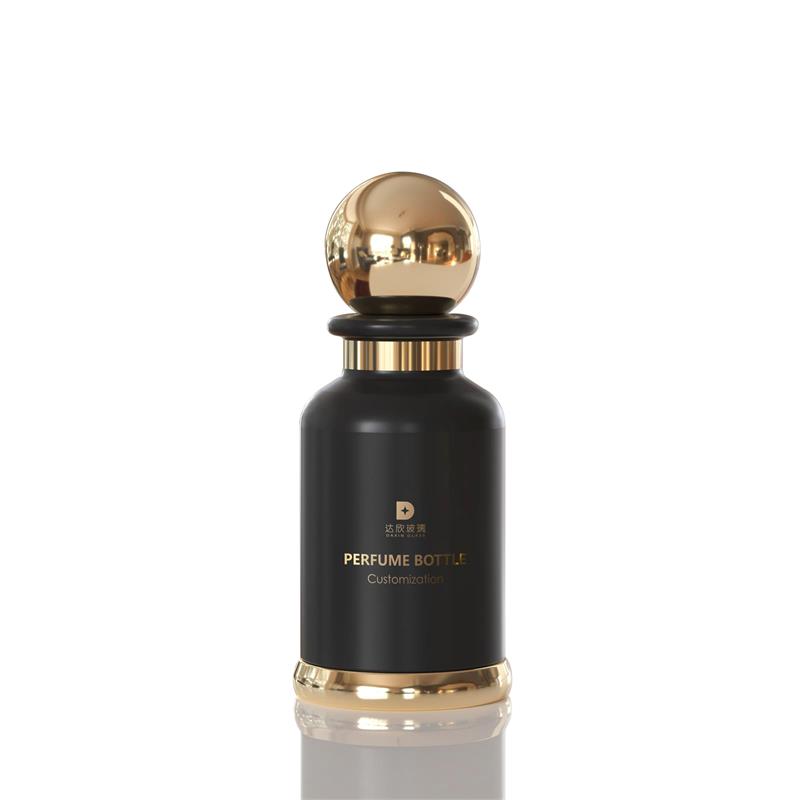 Botol Parfum Kaca Biru / Merah Muda / Hijau / Hitam Doff Kustom