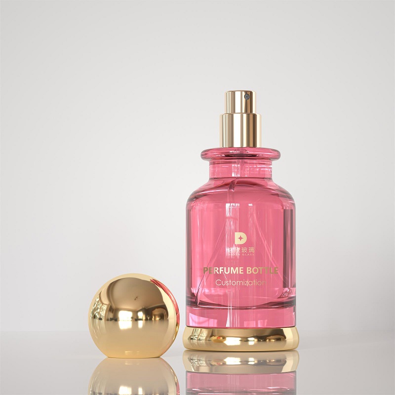 perfume bottle with base