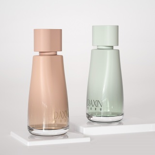 Personalized Luxury Glass Bottle Perfume 100ml Crimp Perfume Bottle Design