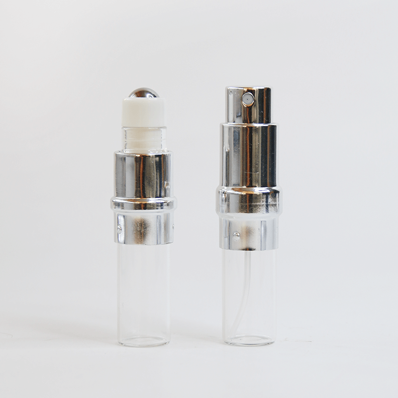 Botol Semprot Parfum Mini Isi Ulang Dua Ujung 10ml dengan Manik Anti Bocor