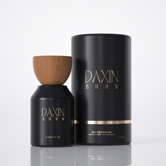 Grosir Botol Parfum Kaca Semprot Cologne Elegan dengan Kemasan Kotak