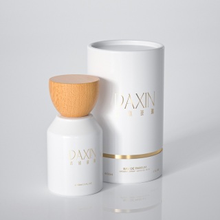 Bottiglie di Colonia spray in vetro per profumo elegante all'ingrosso con confezione in scatola