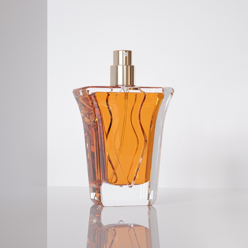 Flacon vaporisateur de parfum vide de 50 ml, design personnalisé Daxin, avec bouchon en zamac