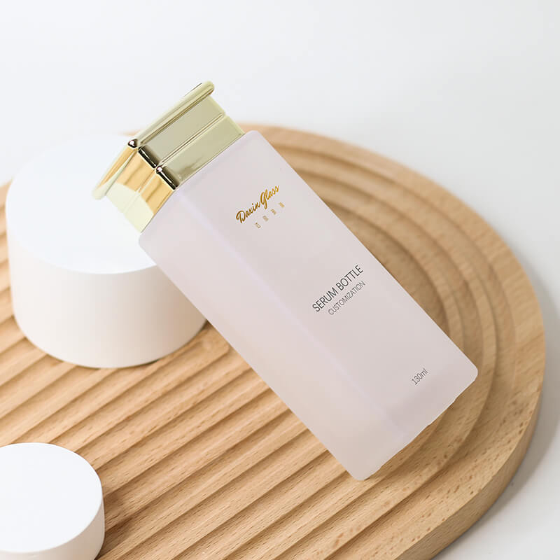 Botol Toner Kaca Berkabut 130ml Borong Botol Toner Muka Kosmetik