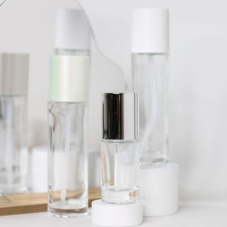 Flacone per siero in vetro di lusso Flacone con pompa per siero da 30 ml Flacone per siero con olio da 100 ml