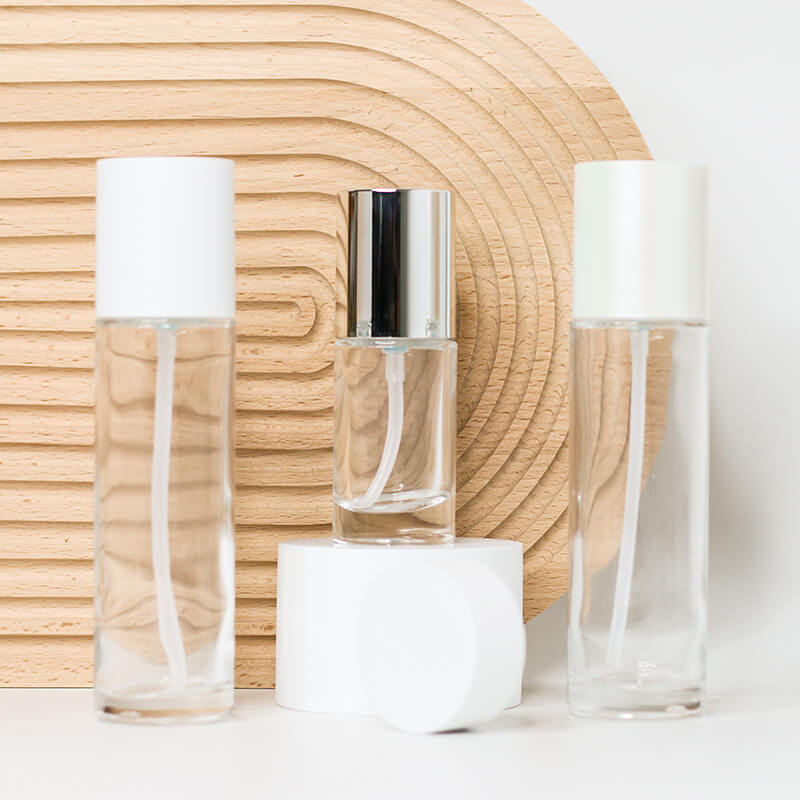 Luxuriöse Serumflasche aus Glas, 30 ml Serum-Pumpflasche, 100 ml Öl-Serumflasche