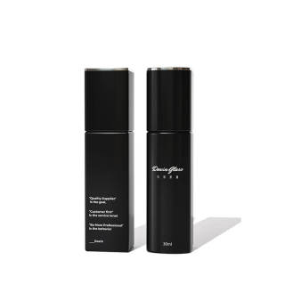 Bottiglia di siero per lozione Bottiglia di vetro vuota per fondotinta liquido da 30 ml con pompa per il viaggio