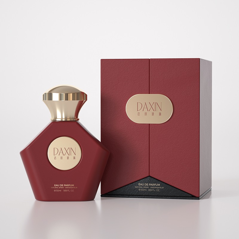 Kemasan Botol Parfum 50ml OEM ODM dengan Kotak Kaku Magnetik dan Penutup Pintu Ganda.