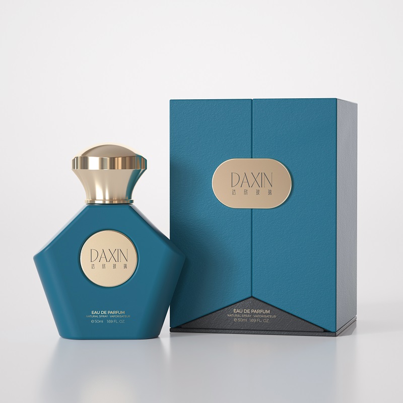 Kemasan Botol Parfum 50ml OEM ODM dengan Kotak Kaku Magnetik dan Penutup Pintu Ganda.