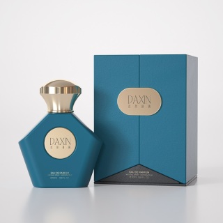 OEM ODM 50ml Perfume Bottle Magnetic Rigid Box Closed by Double Open Door Packaging