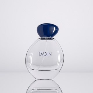 Fancy Luxury Empty 30ml 50ml 100ml Unique Round Glass Perfume Bottle