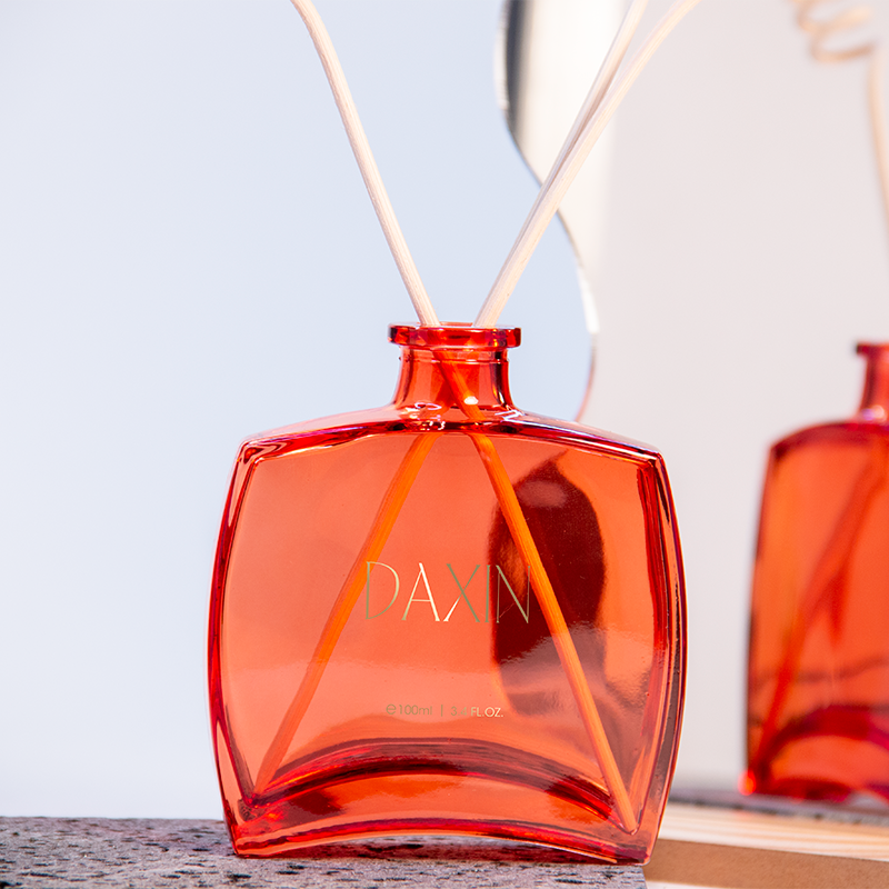 Botol Diffuser Kaca Pengharum Ruangan 100 ml, Botol Diffuser Isi Ulang untuk Rumah