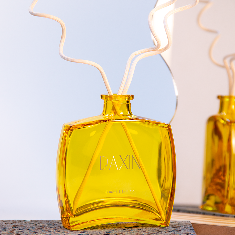 Botol Diffuser Kaca Pengharum Ruangan 100 ml, Botol Diffuser Isi Ulang untuk Rumah