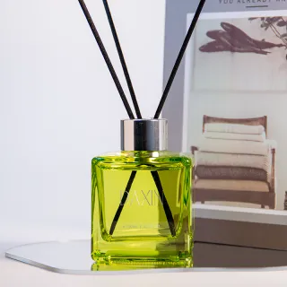 Botol Wadah Difusi Parfum 150 ml Botol Kaca Diffuser Buluh Persegi