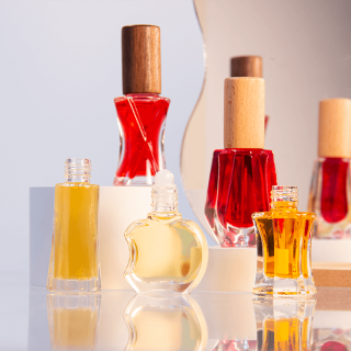 Bouteilles de parfum avec applicateur de parfum à bille roulante, 10ml, pour huiles essentielles