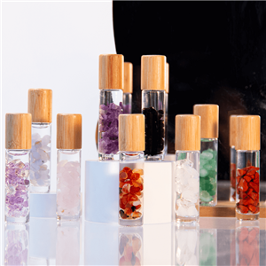 Botol Minyak Parfum Roll On Botol Roller Kaca Silinder 10ml
