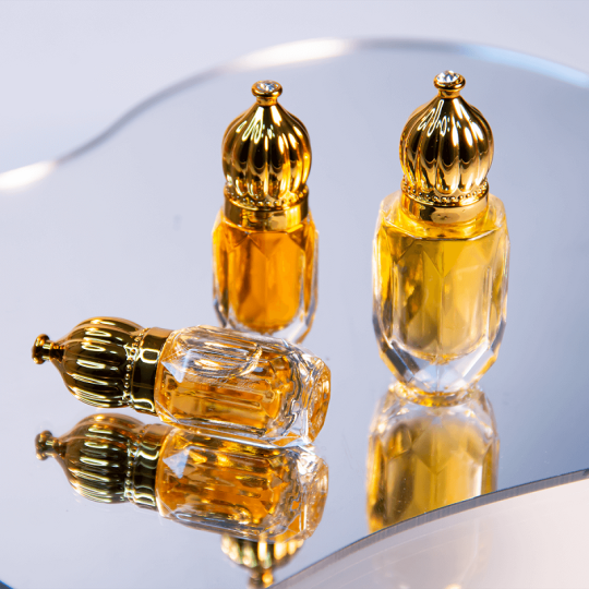 Neuartige Form 3 ml 6 ml 10 ml leere Glasrolle auf Attar-Flasche