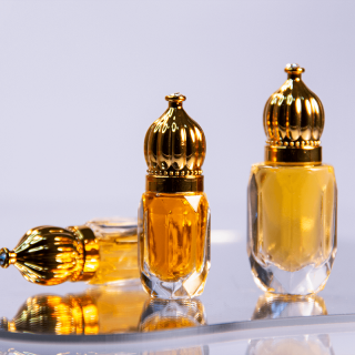 Rotolo di vetro vuoto su bottiglia Attar dalla forma nuova da 3 ml 6 ml 10 ml