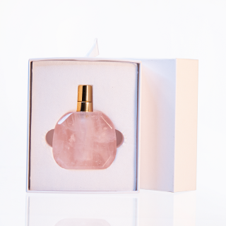 Botol Kristal Botol Parfum Mewah Batu Permata Mini Alami