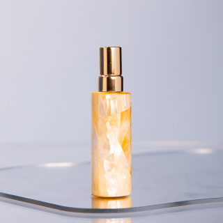 8 ml Empty Rose Quartz Crystal Flacon Perfume Bottle 5ml