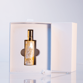 8 ml Empty Rose Quartz Crystal Flacon Perfume Bottle 5ml