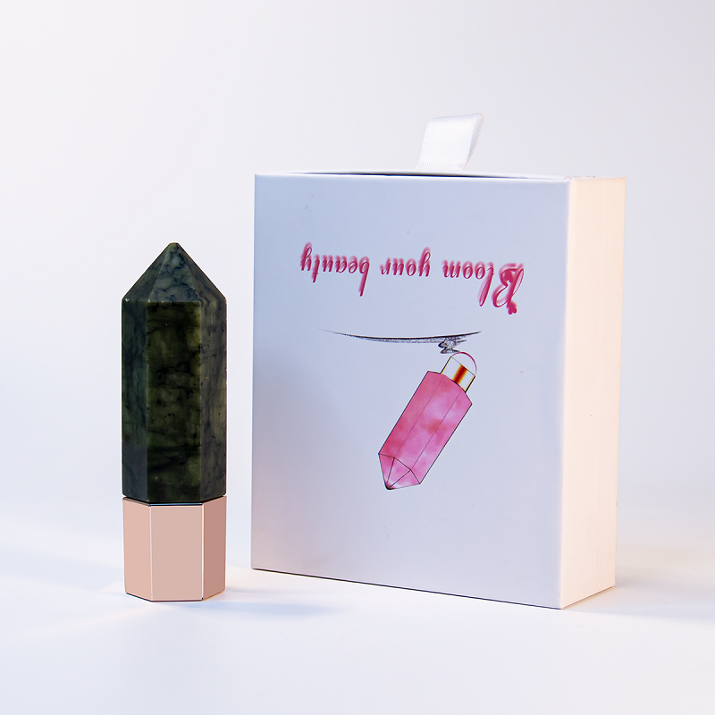 6 ml Roll-on-Flasche mit ätherischem Öl aus grünem Jadekristall