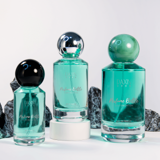 Portable Empty Luxury Glass Atomizer Perfume Bottles 30ml 50ml 100ml