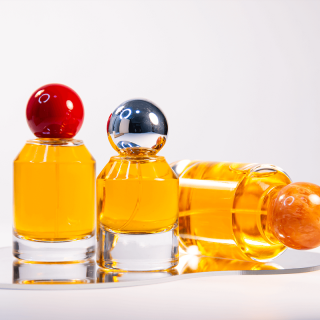 Botol Atomizer Parfum Mewah Kosong 30ml 50ml 100ml dengan Tutup Bulat