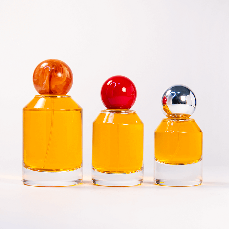 30 ml, 50 ml, 100 ml Leere Luxus-Parfümzerstäuberflasche mit rundem Verschluss