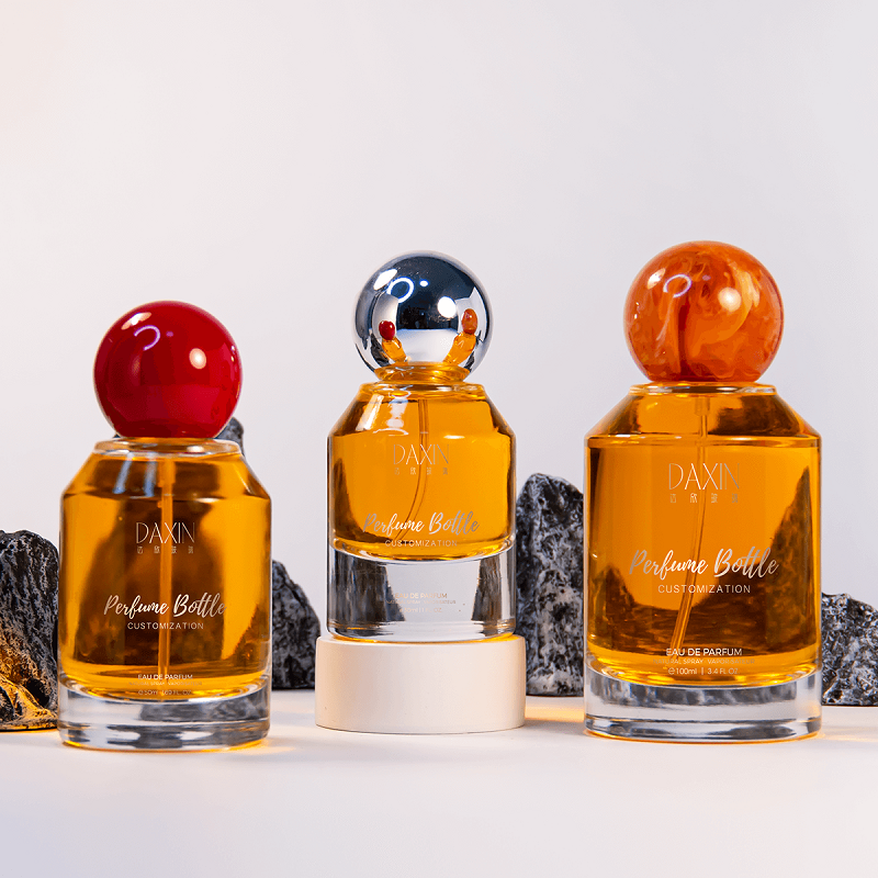 30 ml, 50 ml, 100 ml Leere Luxus-Parfümzerstäuberflasche mit rundem Verschluss