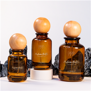 30ml 50ml 100ml Perfume Bottle Glass Portable Amber Color Perfume Atomizer