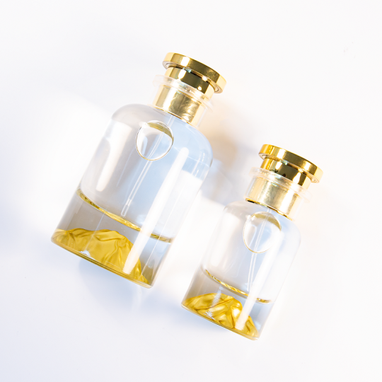 Fabbrica di bottiglie di profumo Bottiglia di profumo ad alta purezza Oro 100 ml