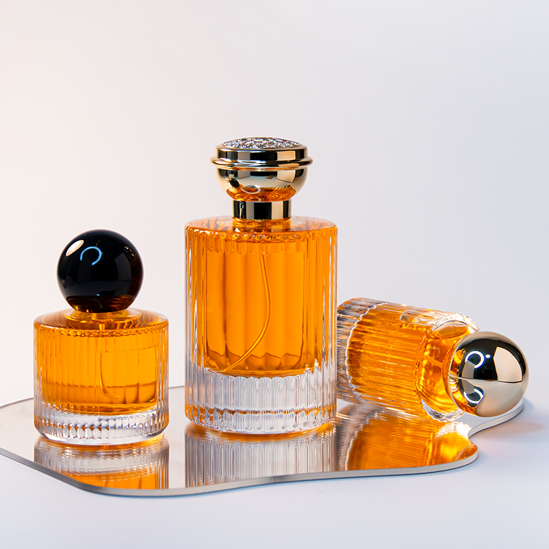 Botol Parfum Mewah Bulat Transparan 30ml 50ml 100ml