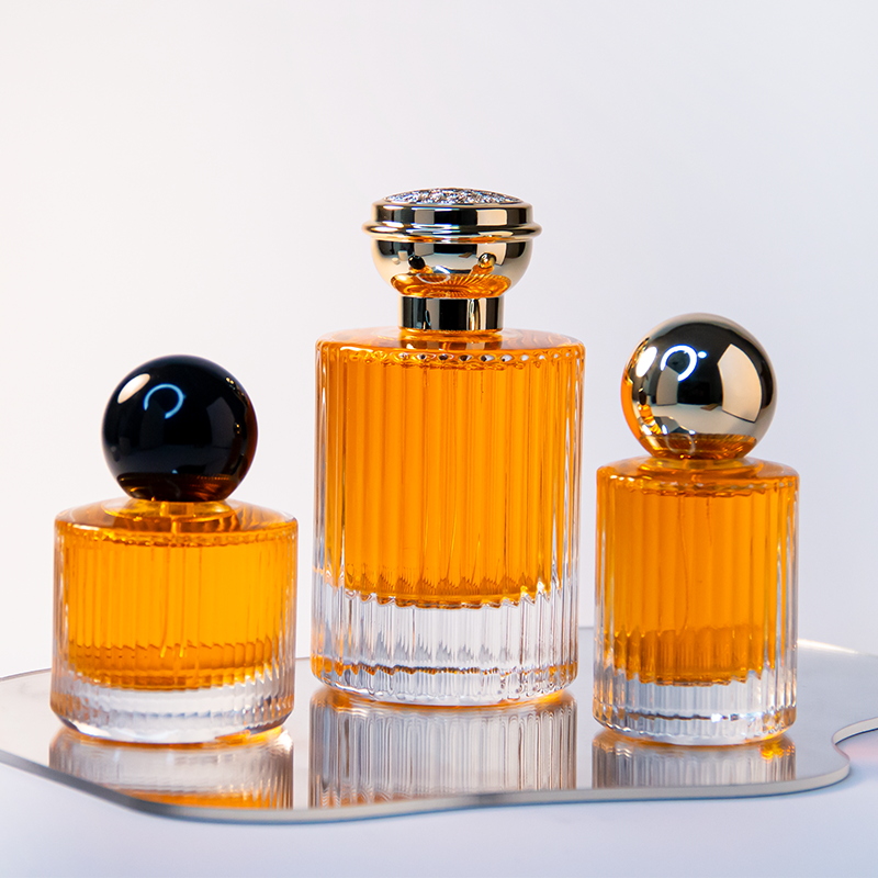 Botol Parfum Mewah Bulat Transparan 30ml 50ml 100ml