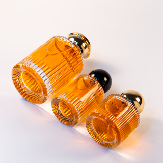 Botol Parfum Mewah Bulat Transparan 30ml, 50ml, 100ml