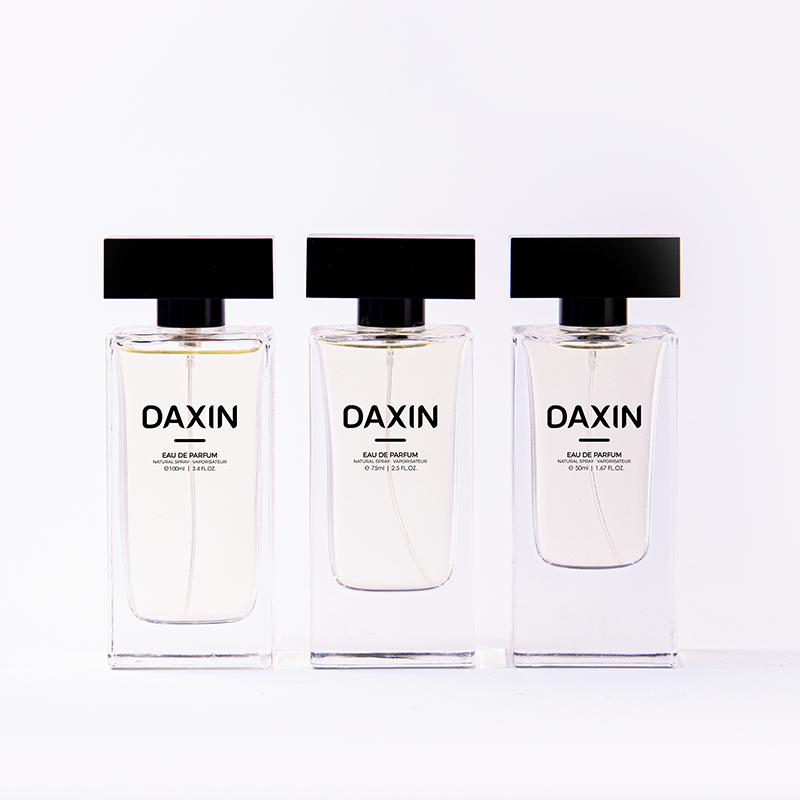 Flacon vaporisateur de parfum au design unique, 60 ml, 80 ml et 100 ml, pour décantation.