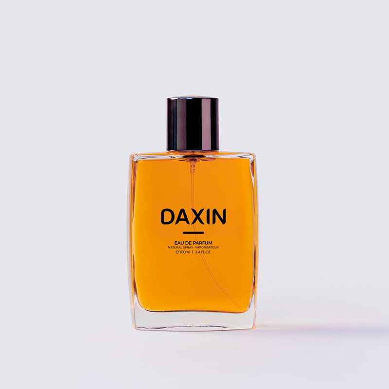 Botella de perfume rectangular cuadrada vacía de 100 ml