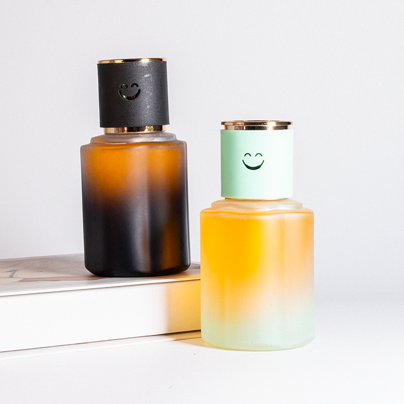 Botol Parfum Kosong Bulat Sederhana Berwarna 140ml Grosir, Botol Diffuser Reed Kaca untuk Pengharum Ruangan