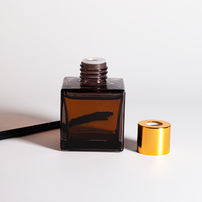 Botol Diffuser Reed Kaca Kosong Mewah 60ml 100ml dengan Tutup Ulir