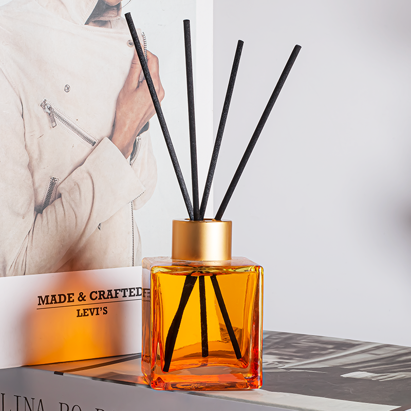 Botol Diffuser Reed Kaca Kosong Mewah 60ml 100ml dengan Tutup Ulir
