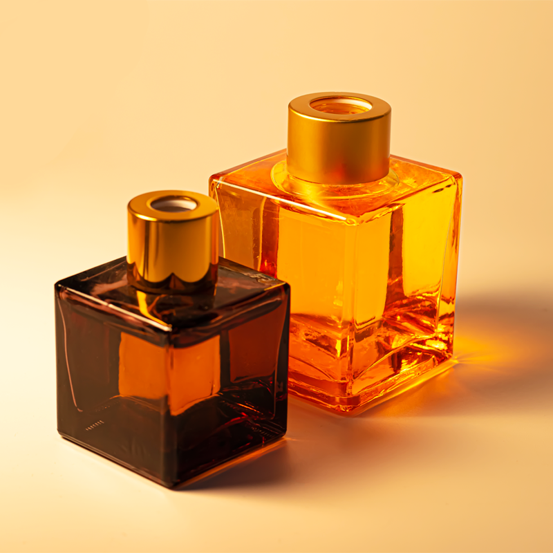Botol Diffuser Reed Kaca Kosong Mewah 60ml 100ml dengan Tutup Ulir