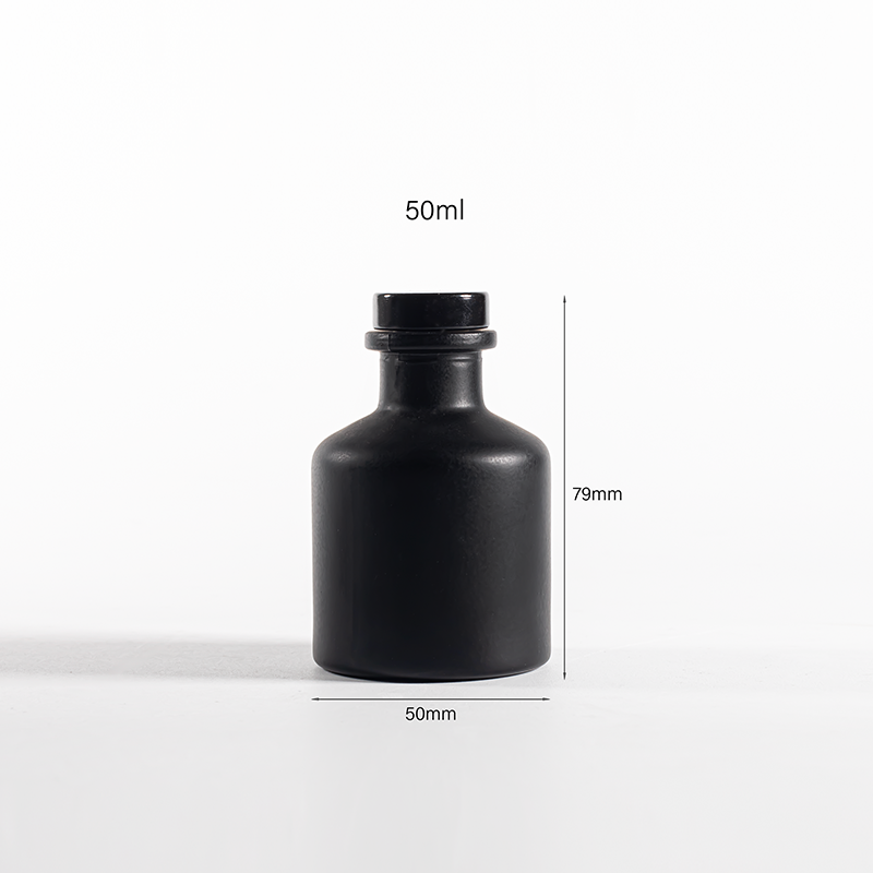 Black diffuser bottle