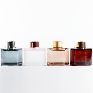 130ml Vintage Elegant Home Living Room Decorative Glass Reed Diffuser Bottle