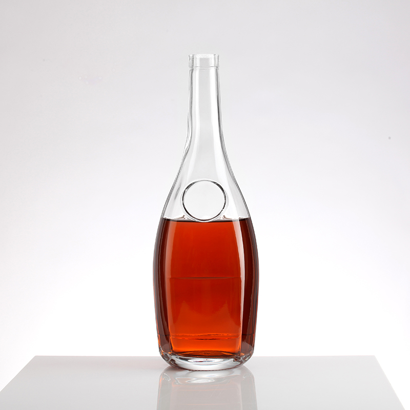 Botol Minuman Anggur Tinggi Tipis dengan Alas Tebal 375ml dan Gabus