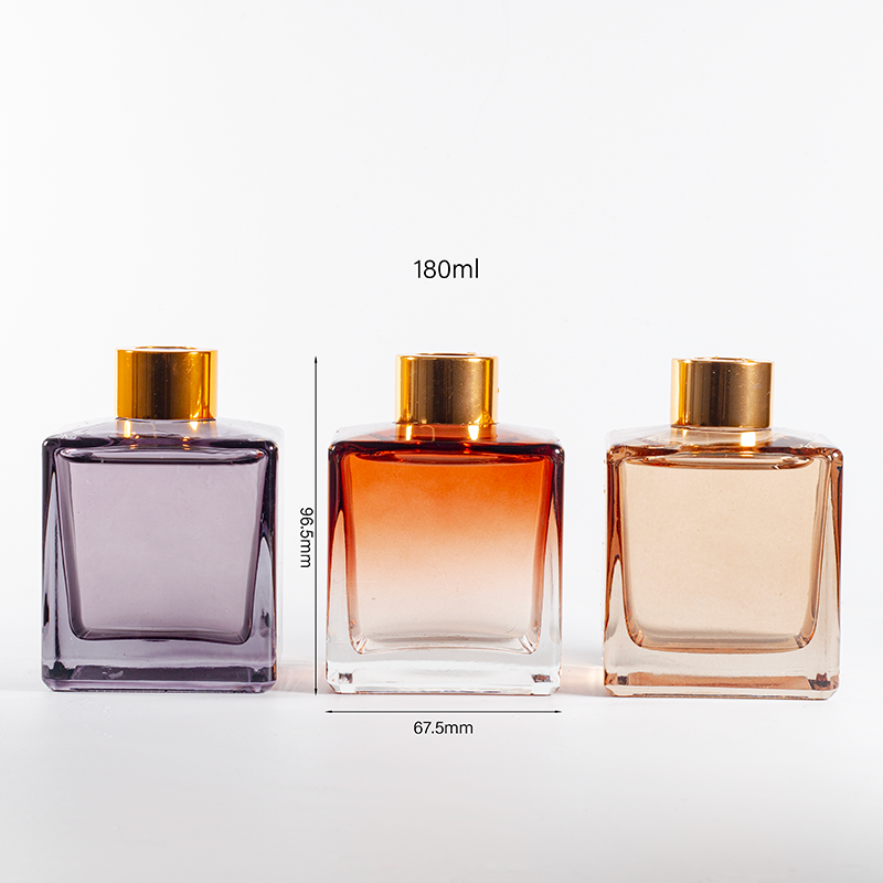 Botol Diffuser 180ml Botol Kaca Kosong Bening untuk Diffuser Minyak Esensial