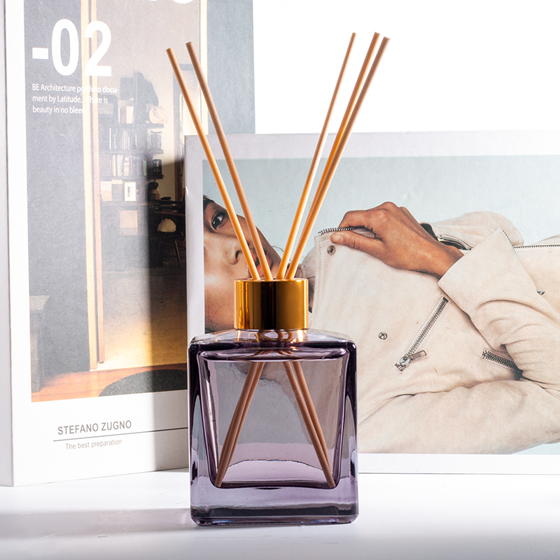 Botol Diffuser 180ml Botol Kaca Kosong Bening untuk Diffuser Minyak Esensial